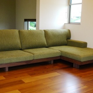 Danish Couch Green