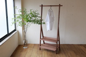 富山家具　ミヤモト家具　ハンガーラック