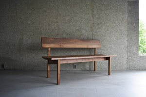 富山家具　ミヤモト家具　ベンチ　ナガノインテリア工業