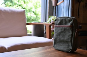 Drop Bag plus 　ミヤモト家具　富山家具　帆布バッグ