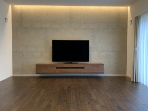 富山　家具　ミヤモト家具　造作テレビボード