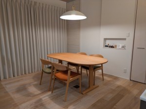 ダイニングテーブル　富山　家具　おしゃれ