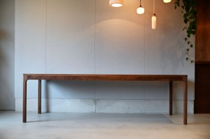 【ダイニングテーブル】RENSEY-RDT-02 Walnut oil Dining Table 富山・金沢・ミヤモト家具 (7)