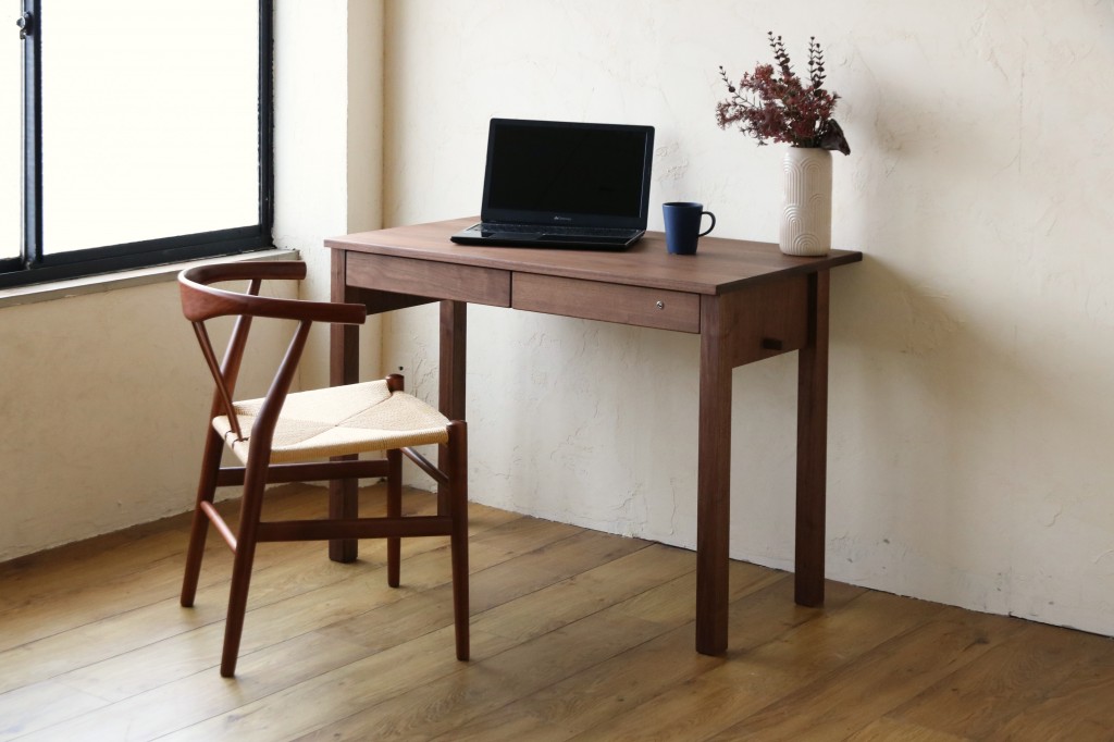 学習デスク 勉強机 富山 無垢材