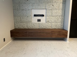 TVボード 壁掛けTVボード 家具 新潟