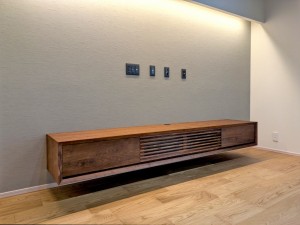 TVボード 壁掛けTVボード 家具 新潟