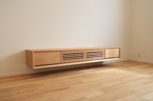 富山　家具　TVボード　造作家具