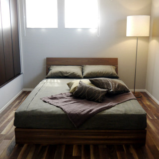 Solid Wood Bed III