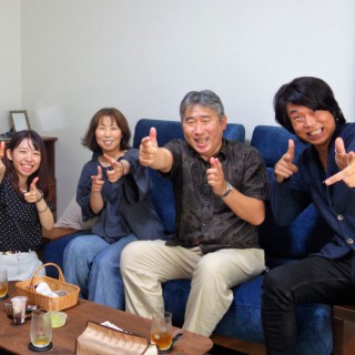 K様。温かく迎えて下さり、感謝が溢れます。貴重な沢山のお話を、これからに必ず活かして頑張ります！心より、本当に有難うございました！宮本