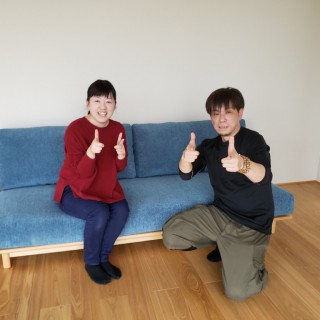 N様、スタッフと一緒に二丁拳銃ありがとうございます！張地も素敵です。これから永くお使い頂ければ幸いです！大山