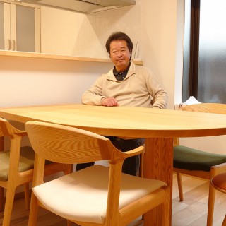 富山　家具　ダイニングテーブル　サイドボード