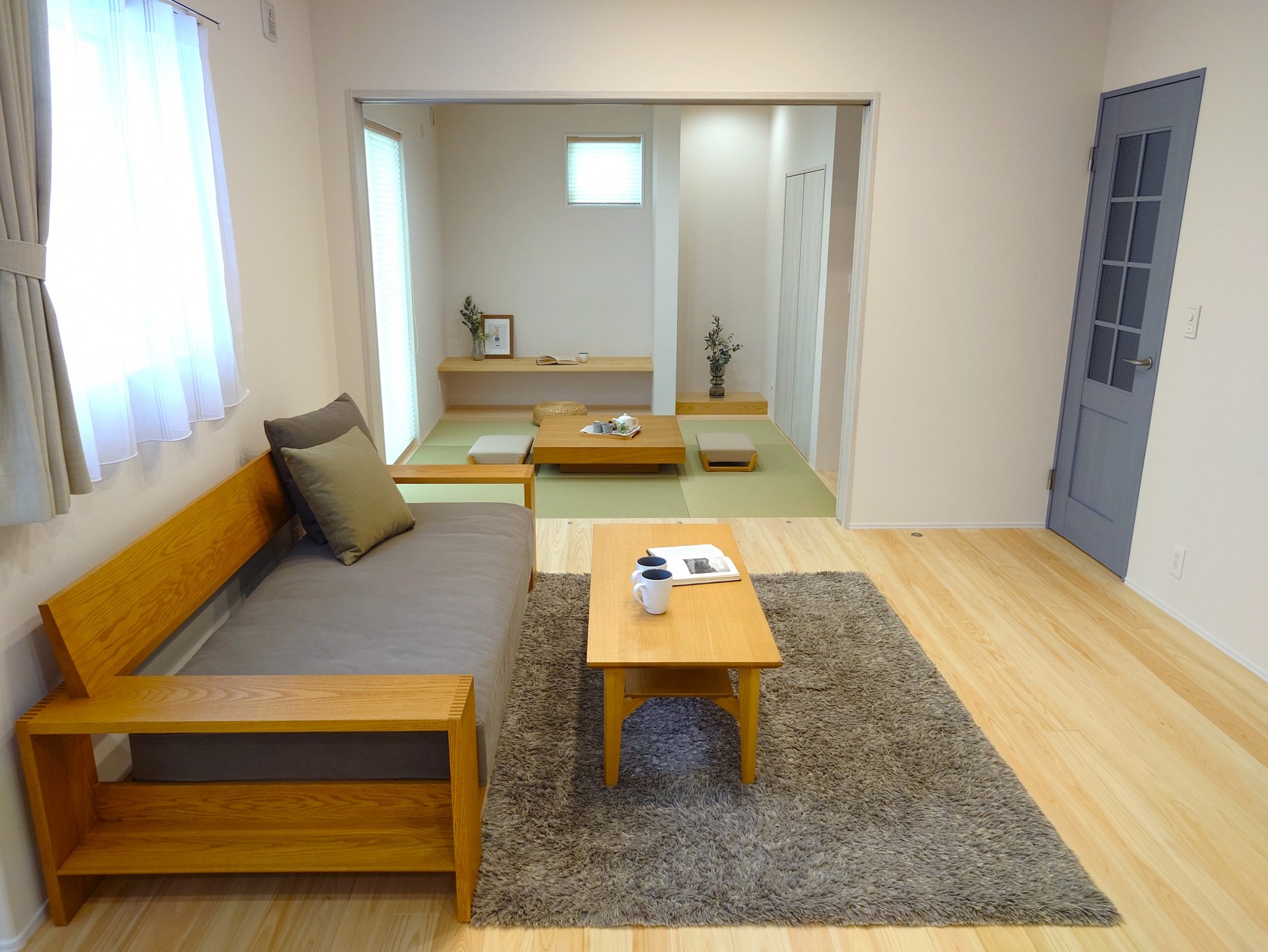 レンタル家具　おしゃれ　富山　無垢材　ミヤモト家具　完成見学会