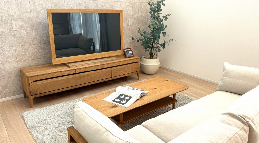 レンタル家具　おしゃれ　富山　無垢材　ミヤモト家具　完成見学会