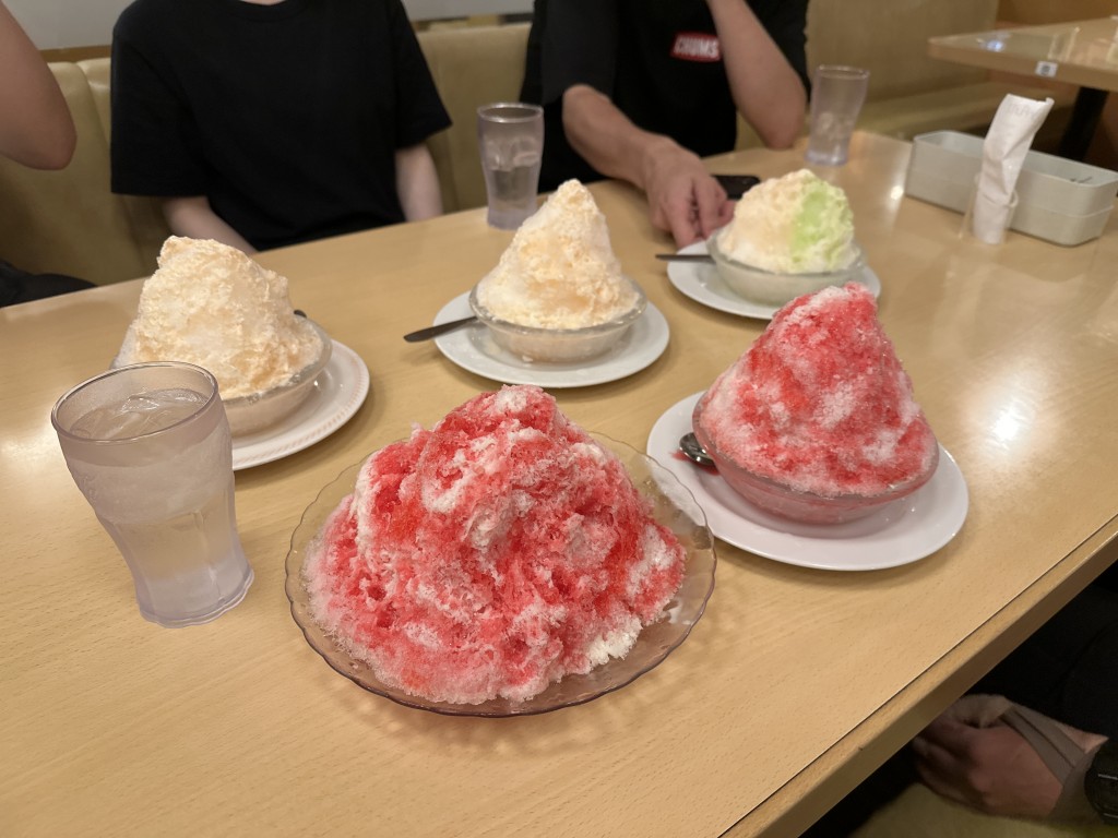 ジョイフル かき氷 めんらー部 2025.07.22 (3)